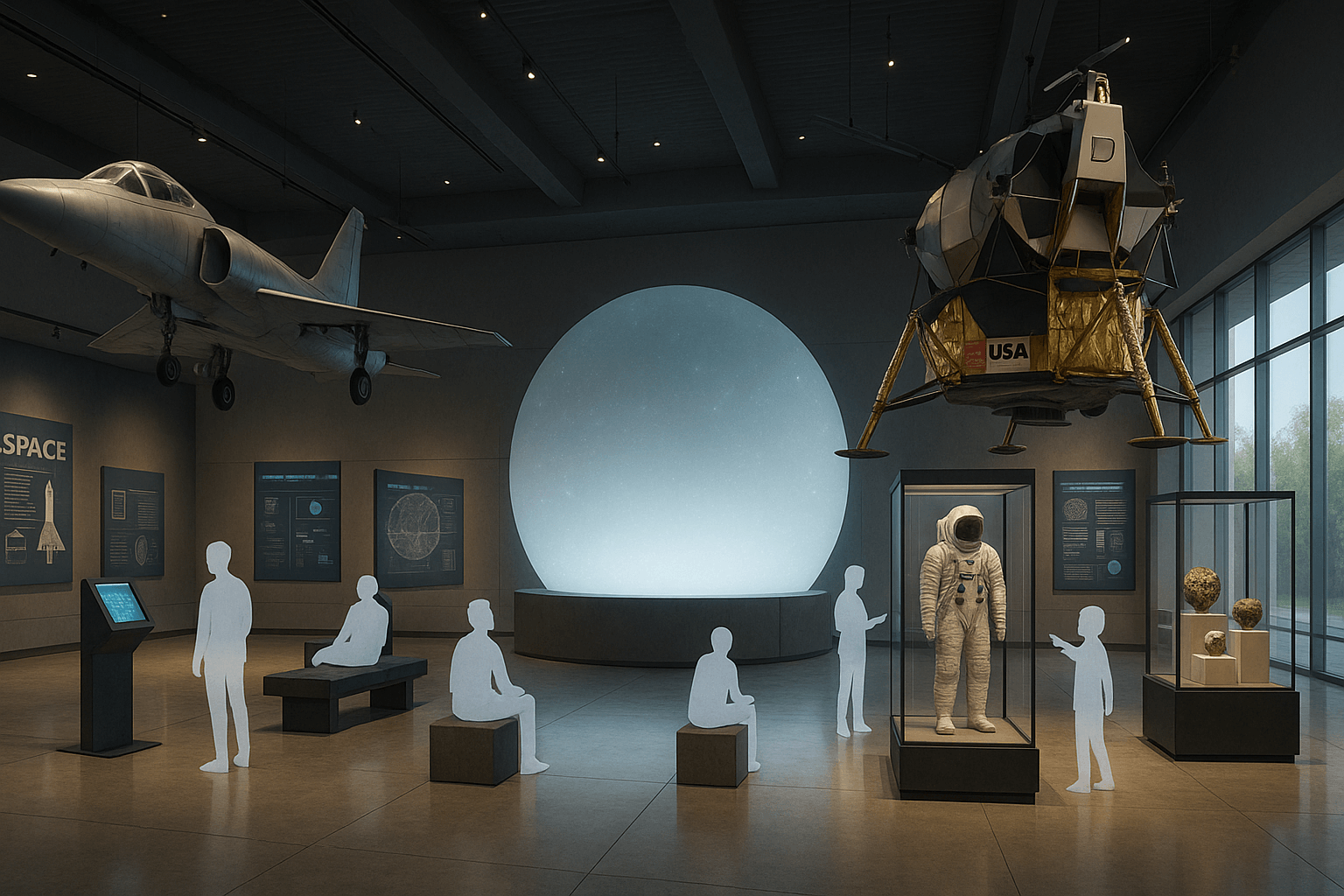 Science Museum journey map showing interactive learning sequence optimization